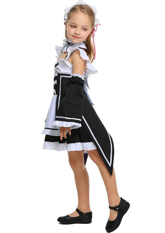 F68175 childrens maid costume